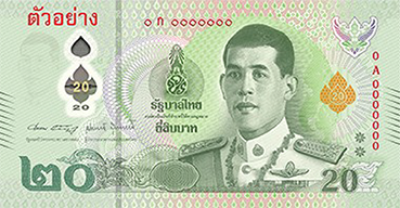 Les billets du baht-thaïlandais