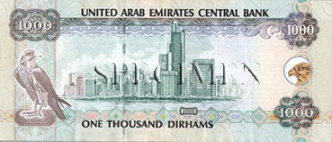 1000 Dirhams-Emiratis