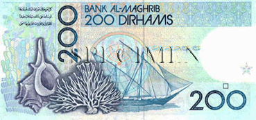 200 Dirhams-Marocains