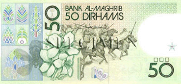 50 Dirhams-Marocains