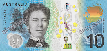 10 dollars-Australien 10 dollars-Australien