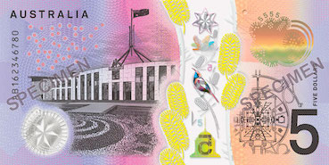 5 dollars-Australien 5 dollars-Australien