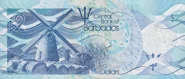 2 dollar-barbadien (dollar BBD)