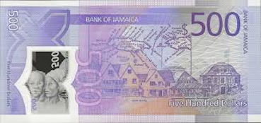 500 dollar jamaicain (dollar JMD)