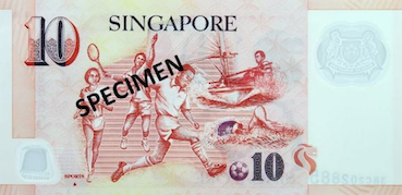 10 dollar-singapourien (dollar SGD)