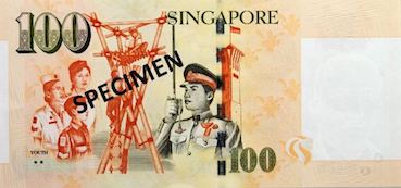 100 dollar-singapourien (dollar SGD)