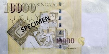 10000 dollar-singapourien (dollar SGD)