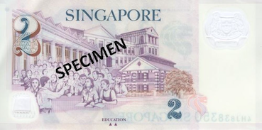 2 dollar-singapourien (dollar SGD)