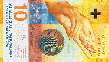 Les billets du franc-suisse