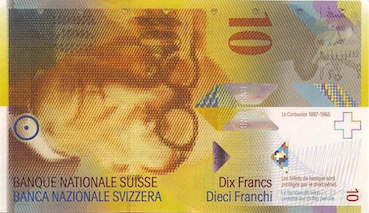 Les billets du franc-suisse