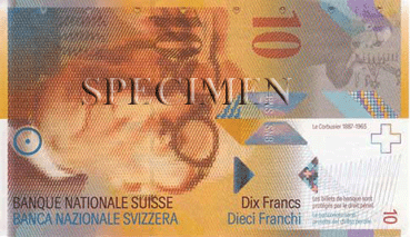 10 Francs Suisses Face