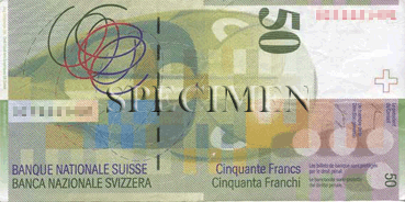 50 Francs Suisses
