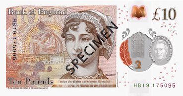 10 livres sterling Anglaise Face 10 livres-sterling anglaise Face