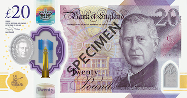 20 livres sterling Anglaise Face 20 livres-sterling anglaise Face