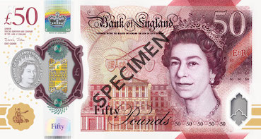 50 livres sterling Anglaise Face 50 livres-sterling anglaise Face
