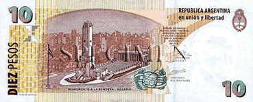 10 Pesos-Argentins