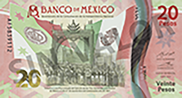 Les billets du peso mexicain