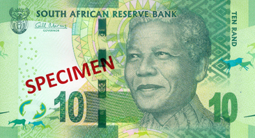 Les billets du rand sud-africain