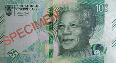 10 Rands-Sud-Africains Face 10 Rands-Sud-Africains Face