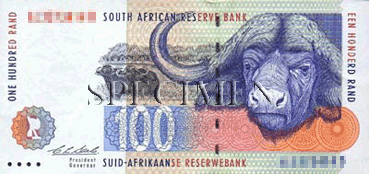 100 Rands-Sud-Africains Face