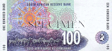 100 Rands-Sud-Africains