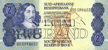 2 Rands-Sud-Africains Face