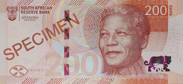 200 Rands-Sud-Africains Face 200 Rands-Sud-Africains Face