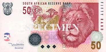 50 Rands-Sud-Africains